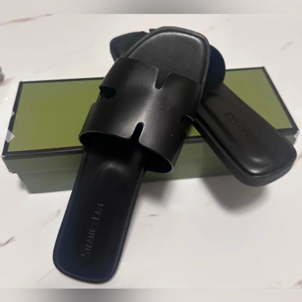 Stratuxx Kaze Women's Open Toe Flat Dress Slide Sandals - Picture 8 of 8